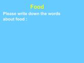 外研版（三起）小学英语五下 M3 U1 She had eggs and sausages. 课件