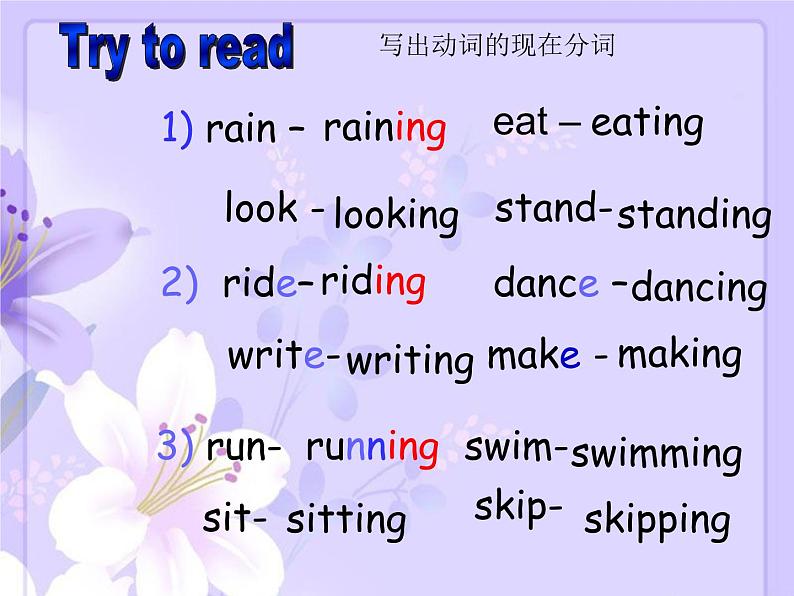 外研版（三起）小学英语六下 Module4 Unit1 The balloons are flying away! 课件06