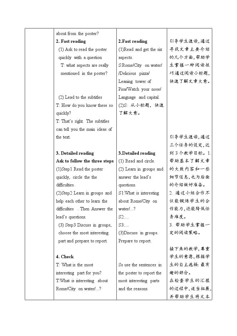 译林版（三起）小学英语六下 Unit6 An interesting country(第4课时） 教案03