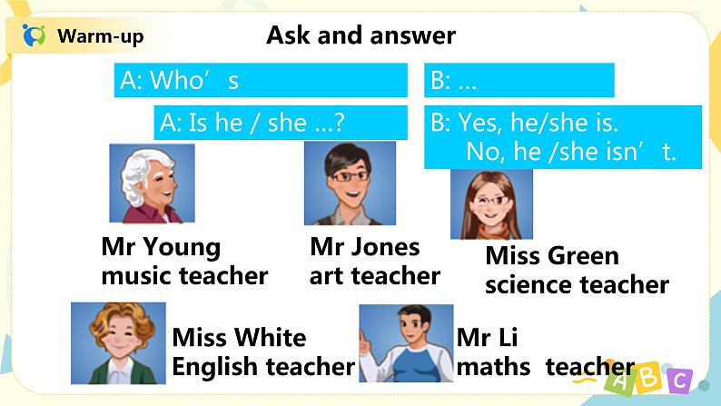 人教版PEP五上《Unit1 What's he likePart A（Let's spell）》课件+教学设计+素材04