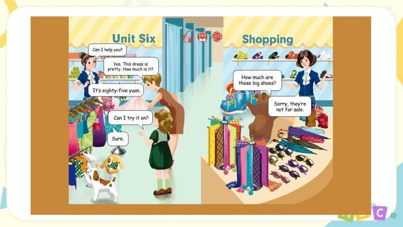 人教版PEP英语四年级下册Unit6 Shopping Part A 第一课时课件+教案+习题+视频+音频05