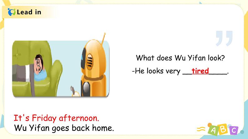 unit2《My week》第三课时PB&PC Read and write~Story time课件PPT07