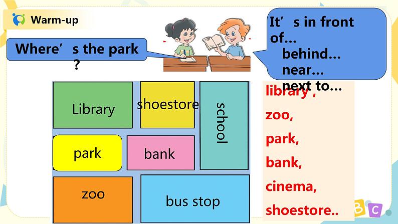 人教版PEP六上《Unit 1 How can I get there PA （Let's learn）》课件+教学设计+素材05