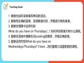 Unit2 My week Part A Let's talk课件+教案
