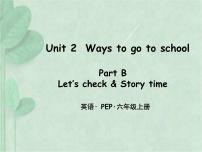 英语六年级上册Unit 2 Ways to go to school Part B教课ppt课件