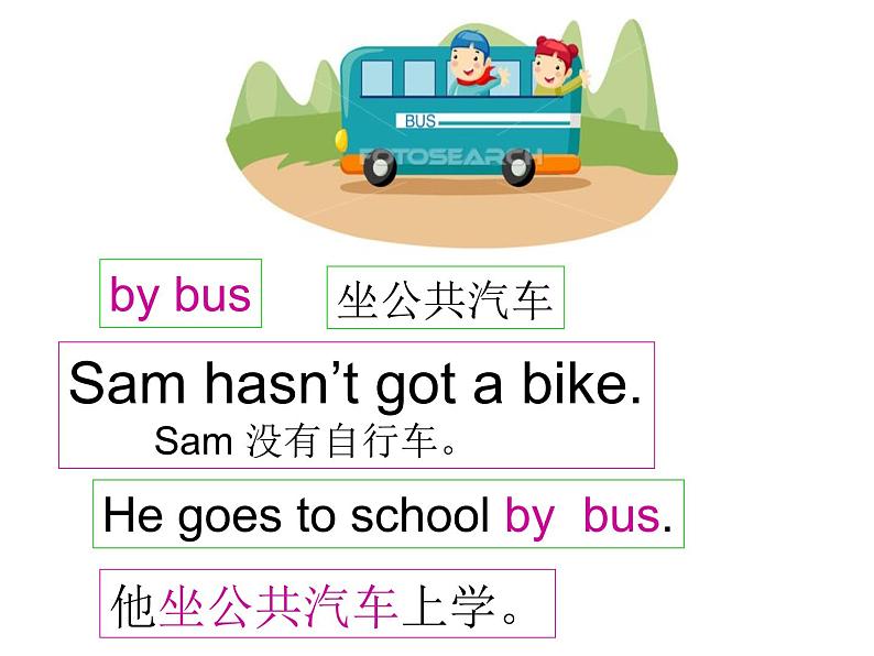 module9 unit2  Has  Amy  got  a  bike?课件PPT06