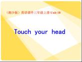 Unit 10 Touch your head课件