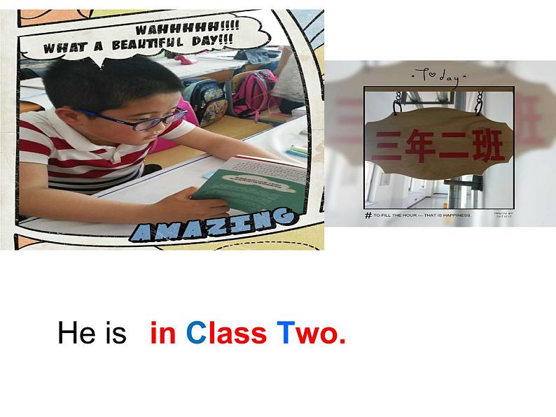 人教精通版小学英语三下 Unit2 I'm in Class One,Grade Three.（Lesson7) 课件06