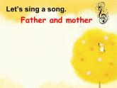人教精通版小學(xué)英語三下 Unit3 This is my father.(Lesson15) 課件