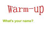 人教精通版小學(xué)英語三下 Unit2 I'm in Class One,Grade Three.（Lesson8) 課件