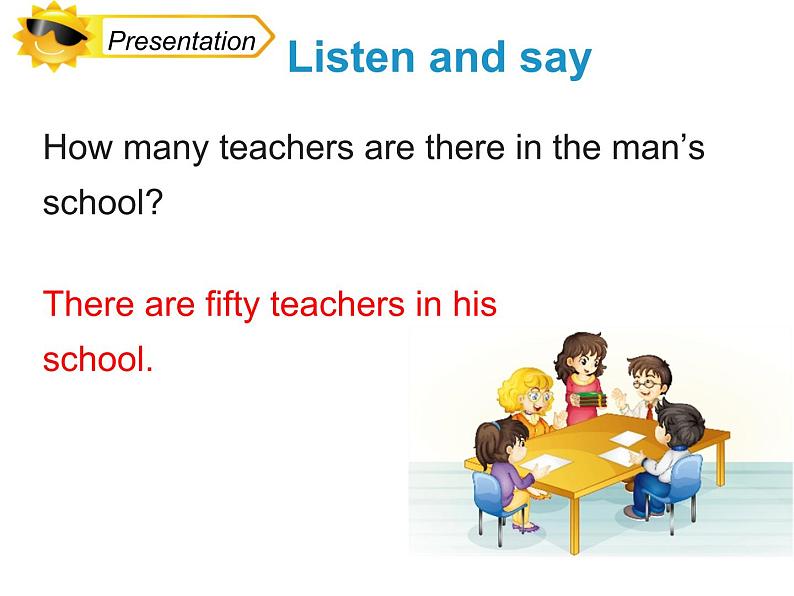 人教精通版小学英语四下 Unit2 There are forty students in our class.(Lesson9) 课件06