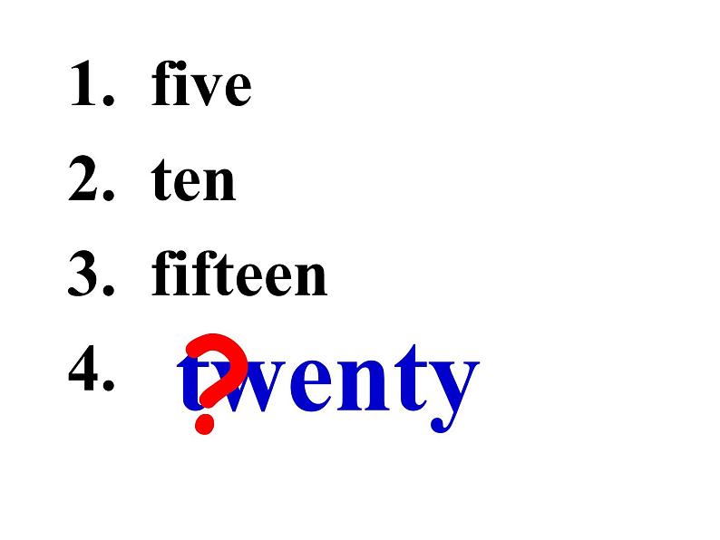 人教精通版小学英语四下 Unit2 There are forty students in our class.(Lesson7) 课件第4页