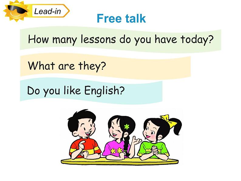 人教精通版小学英语四下 Unit3 What subject do you like best？(Lesson14) 课件第3页