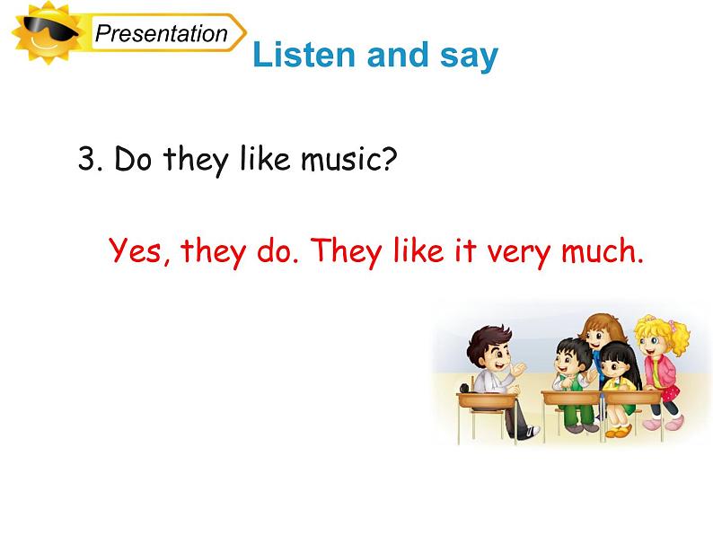 人教精通版小学英语四下 Unit3 What subject do you like best？(Lesson14) 课件第5页