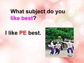 人教精通版小学英语四下 Unit3 What subject do you like best？(Lesson13) 课件