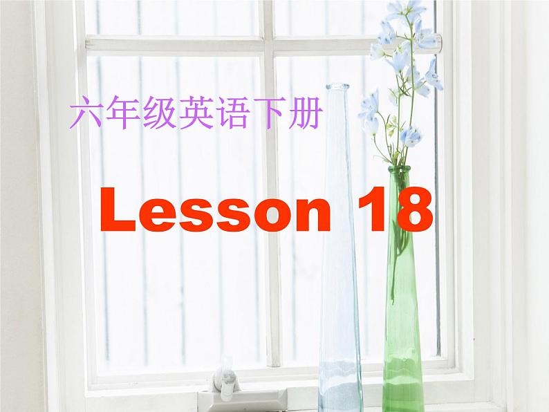 人教精通版小学英语六下 Unit3 We are going to travel.(Lesson18) 课件第2页