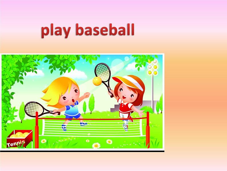 人教精通版小学英语五下 Unit6 We are watching the games.(Lesson34) 课件02