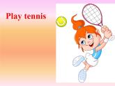 人教精通版小学英语五下 Unit6 We are watching the games.(Lesson34) 课件