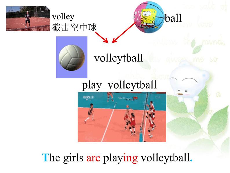 人教精通版小学英语五下 Unit6 We are watching the games.(Lesson32) 课件06