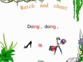 人教精通版小學(xué)英語五下 Unit6 We are watching the games.(Lesson32) 課件