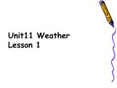 北师大版五下英语 Unit11 Weather Lesson1 课件