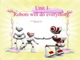 外研版（三起）小学英语四下 M3 U1 Robots will do everything. 课件