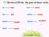 外研版（三起）小学英语五下 M2 U2 Mr. li was a teacher. 课件
