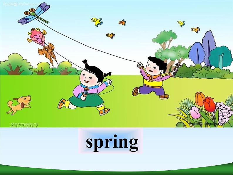 陕旅版小学英语五下 Unit2 Spring Is Coming！partA 课件第3页