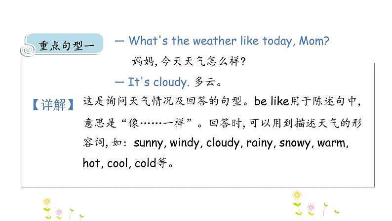 陕旅版小学英语五下 Unit5 What's the Weather like Today？ partA 课件05