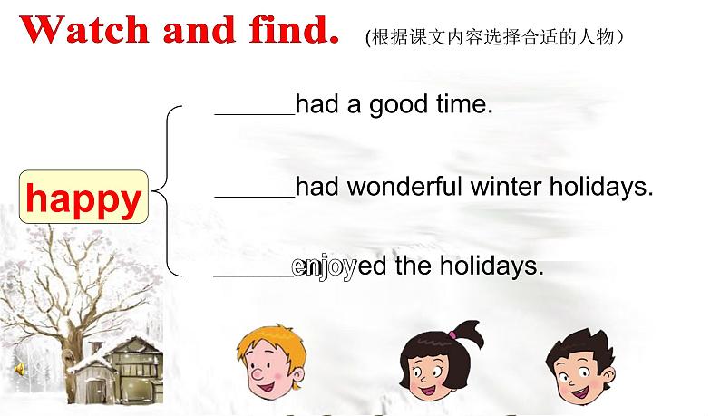 鲁科版（五四制）小学英语五下 1.1 What did you do in the holidays？ 课件第4页