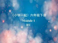 2021学年Module 1模块综合与测试教学ppt课件