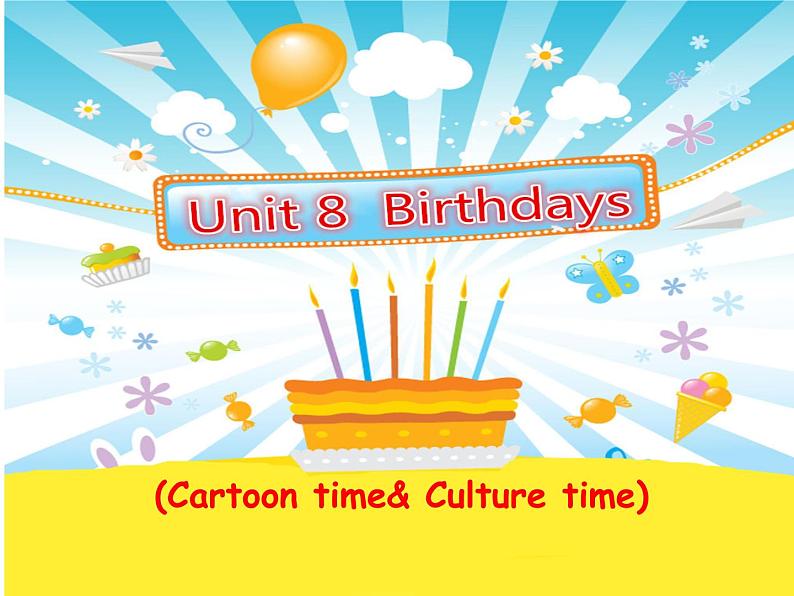 译林版小学英语五下 Unit8 Birthdays(第3课时) 课件第1页