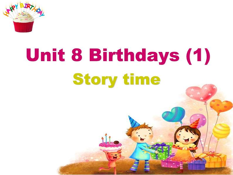 译林版小学英语五下 Unit8 Birthdays(第1课时) 课件第1页