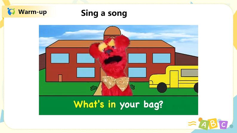 人教版PEP四年级上册Unit 2 My schoolbag Part B（Let's talk--Let's play）课件PPT03