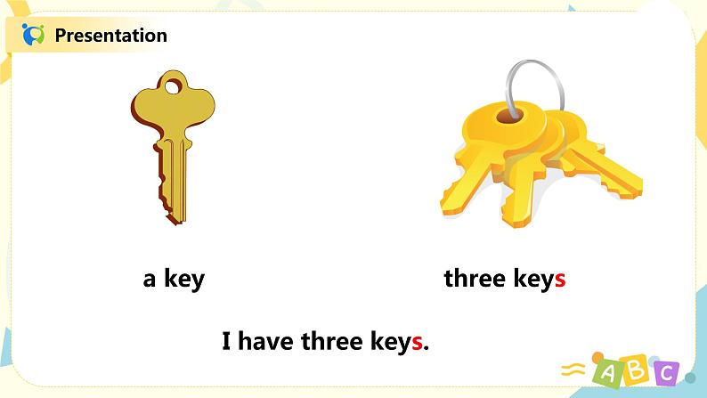 人教版PEP四年级上册Unit 2 My schoolbag Part B（Let's learn）课件PPT08