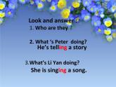 人教精通版小學(xué)英語(yǔ)五下 Unit5 I'm cleaning my room.(Lesson27) 課件