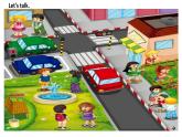 人教精通版小學英語五下 Unit3 We should obey the rules.(Lesson17) 課件
