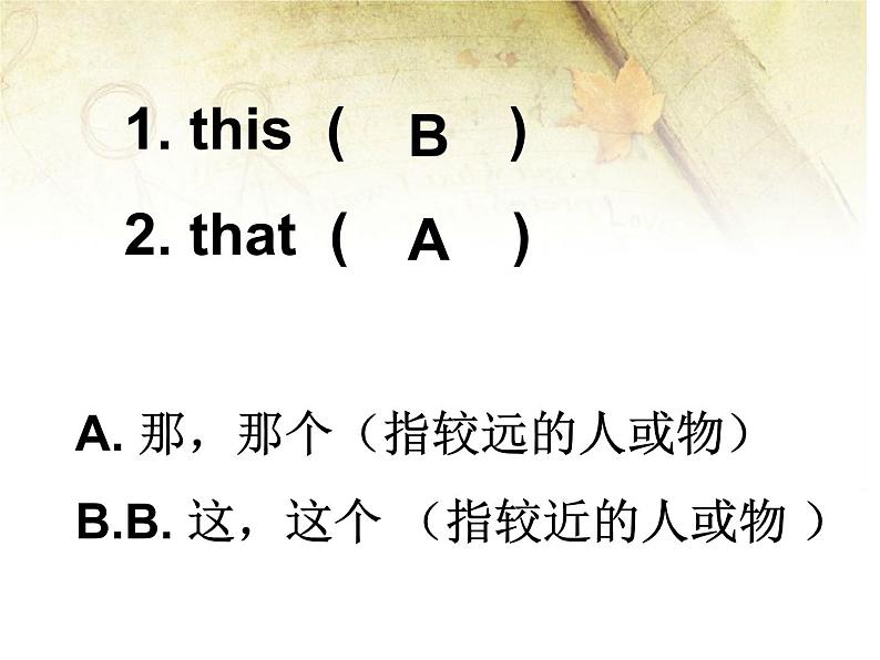 人教精通版小学英语三下 Unit3 This is my father.(Lesson16) 课件05