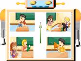 人教精通版小學(xué)英語五下 Unit3 We should obey the rules.(Lesson16) 課件