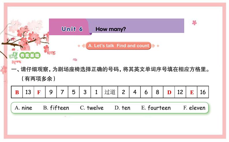 Unit 6  A. Let’s talk Find and count-课件01