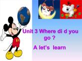 六年级英语下册课件-Unit 3 Where did you go（16）-人教PEP版