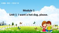 2021学年Unit 1 I want a hot dog,please.教学课件ppt