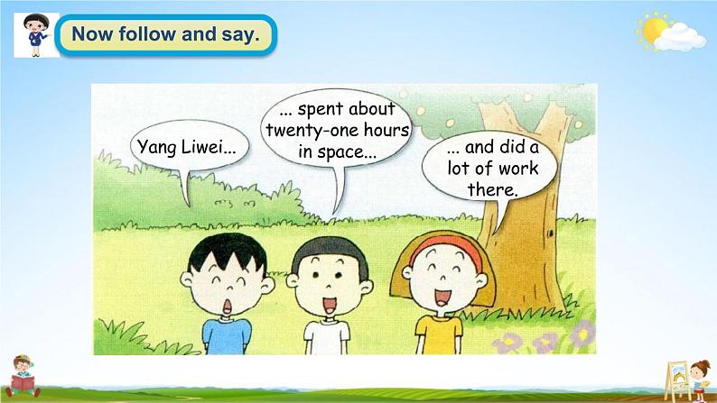 外研版六年级英语下册《Review Module 1》课堂教学课件PPT04