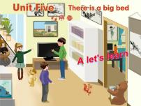 小学英语人教版 (PEP)五年级上册Unit 5 There is a big bed Part A图片ppt课件