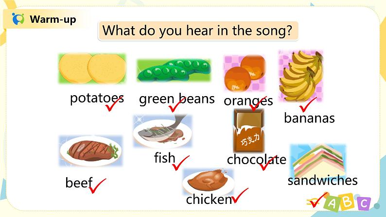 人教版PEP五上《Unit 3 What would you like Part A（Let 's talk）》课件第4页