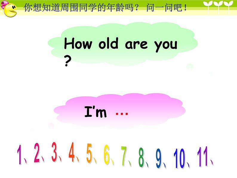 译林版小学英语三下 Unit5 How old are you？(第1课时) 课件第2页