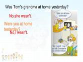 外研版（三起）小学英语四下 M6 U1 Were you at home yesterday？ 课件