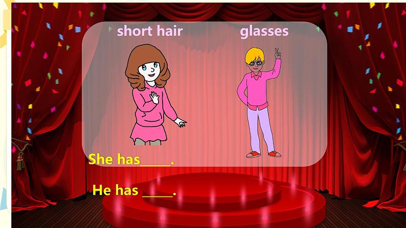 人教版PEP四上《Unit 3 My friends Part B（Read and write）》课件第5页