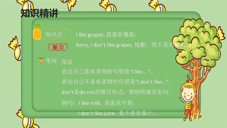 Unit5 Do you like pears_PartB （课件）-2021-2022学年英语三年级下册第5页