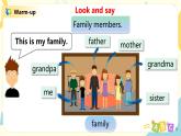 人教版PEP四上《Unit 6 Meet my family Part A（Let's learn）》课件+教学设计+素材